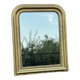 Small Louis-Philippe gilded mirror with mercury glass 48x60cm