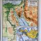 School map ancient Palestine, ancient Egypt