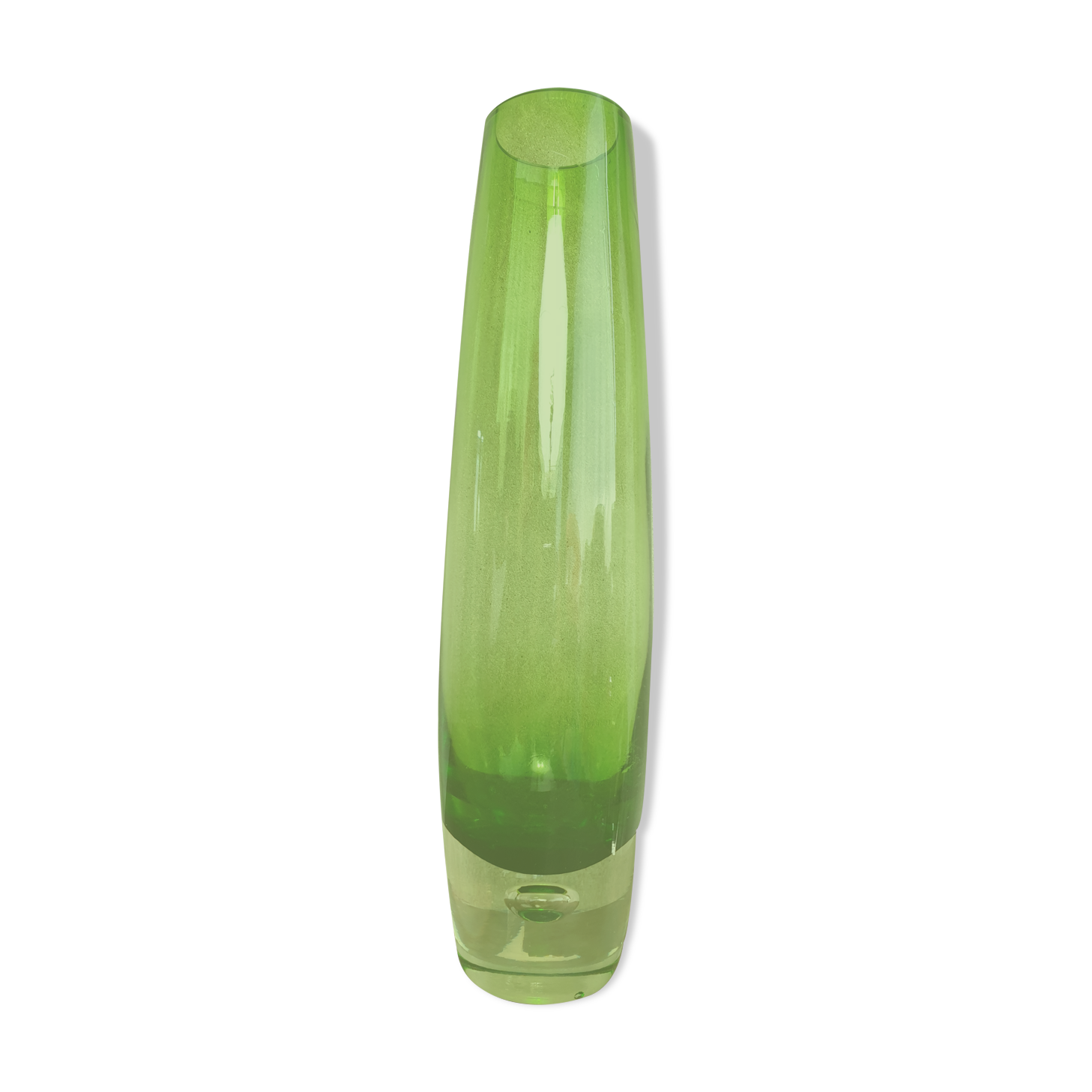 Vase murano vert Selency