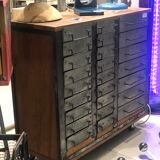 Metal and wood loom furniture