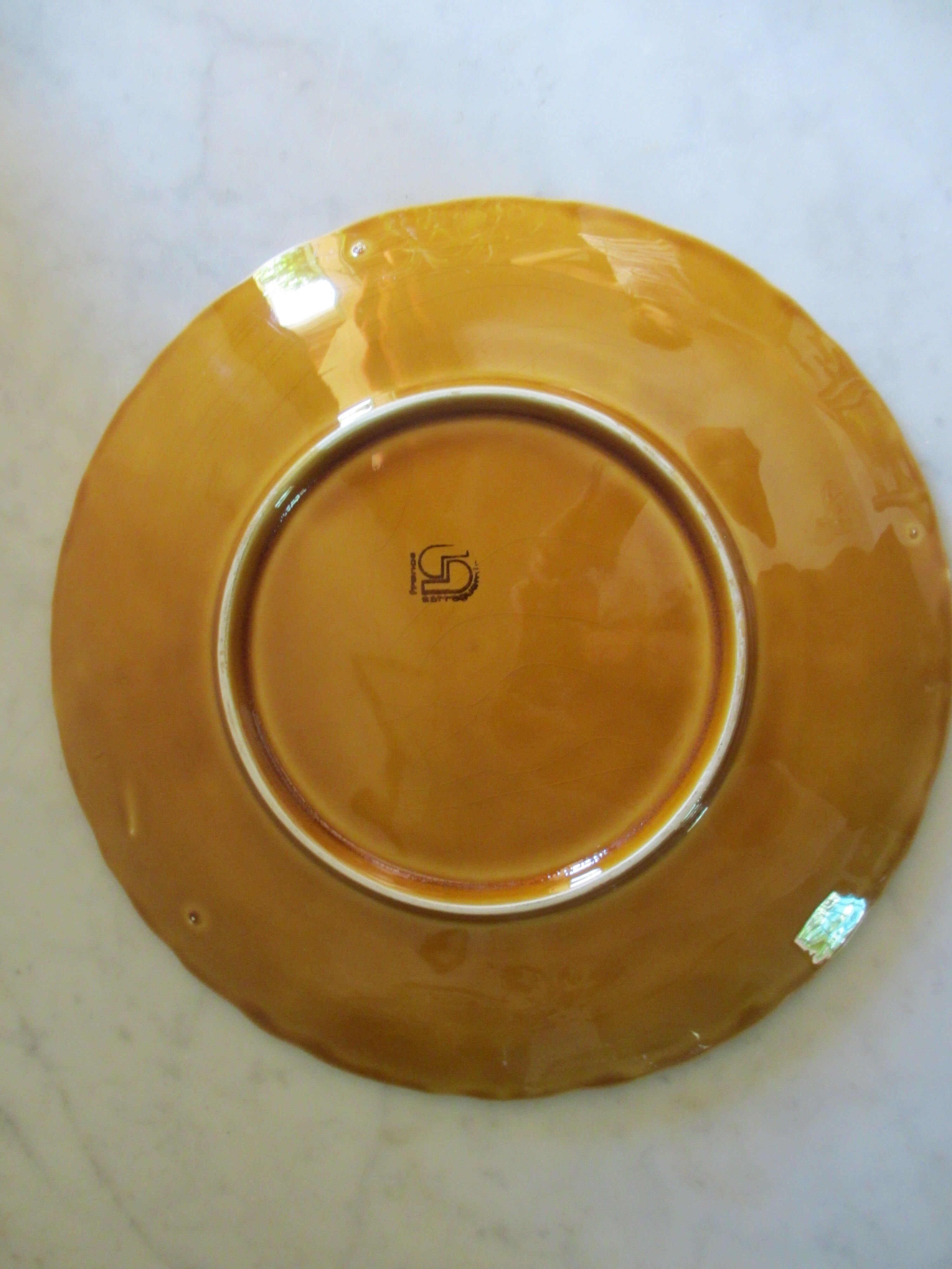 Sarreguemine dabbling cake dish