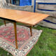 Vintage dining table designed by Charles Ramos from the 50s