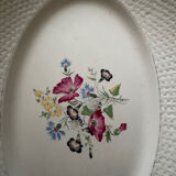 Oval dish Digoin Sarreguemines