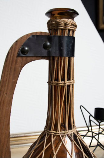 Pitcher jug amber Wicker Georgette