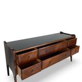 Italian Cantu rosewood chest of drawers, 1950s