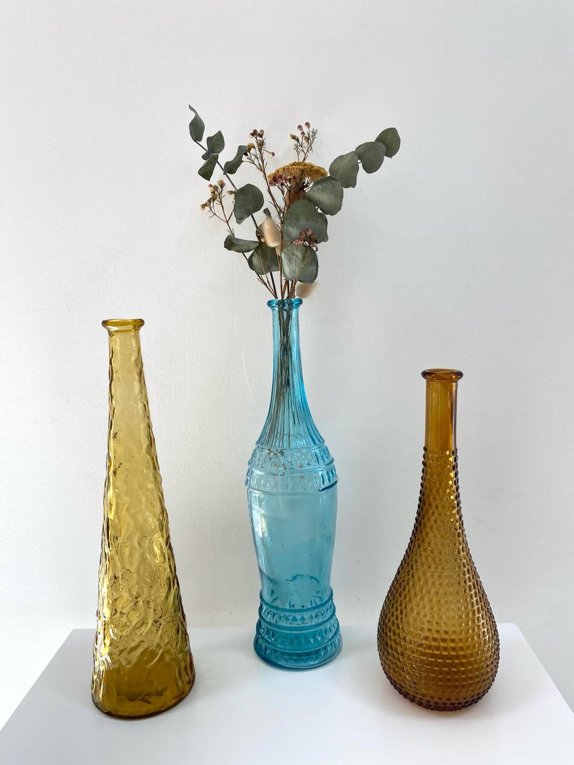 Trio de carafes Empoli - Italie des années 60