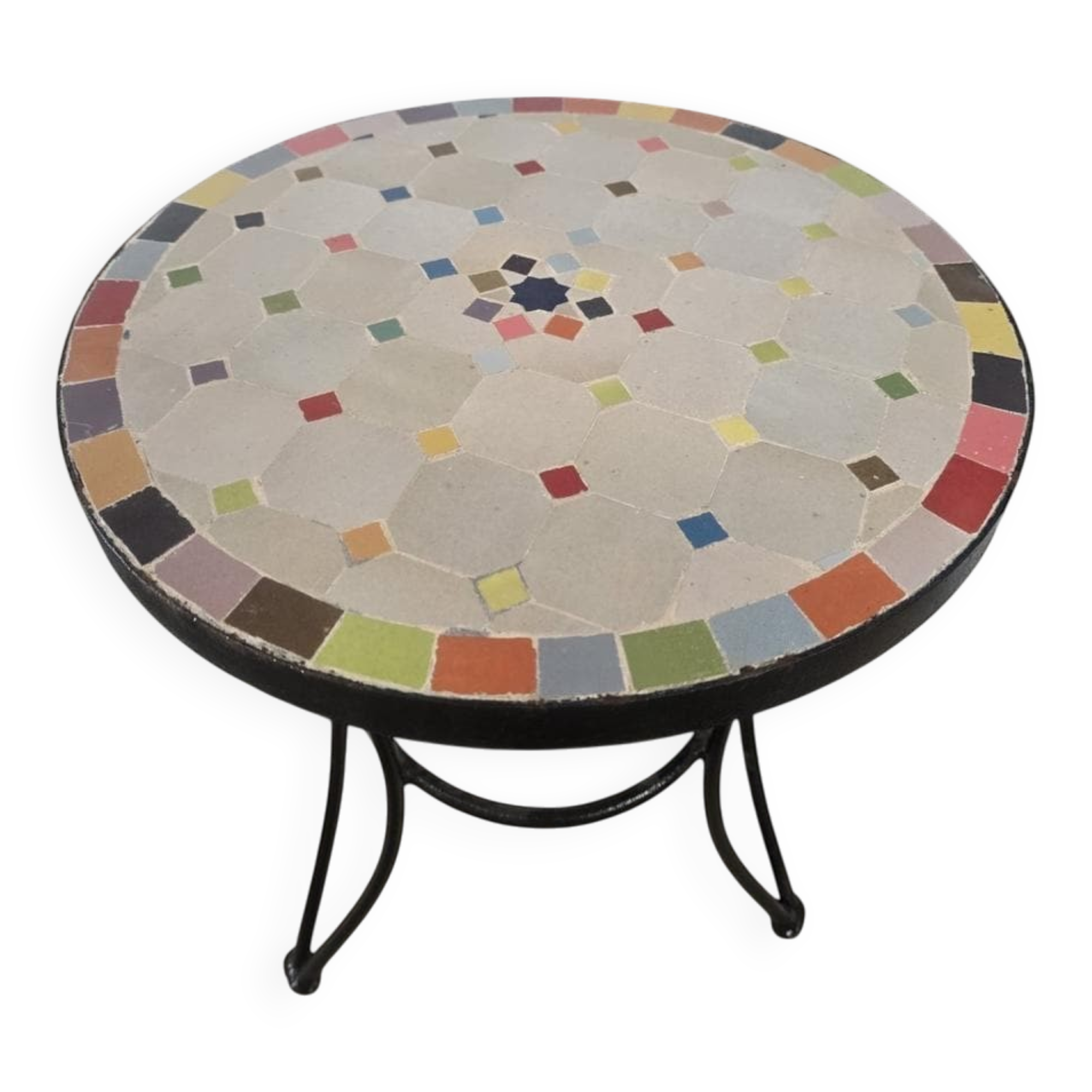 Moroccan mosaic table / side table / bistro table