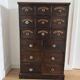Apothecary drawer unit