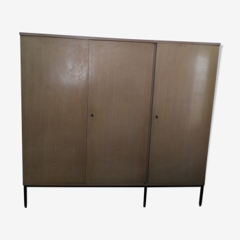 Removable wardrobe 3 doors in solid wood
