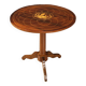 Table de salon anglaise en bois marqueté du XXème siècle