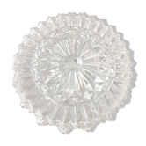 Plafonnier rond pointes diamant vintage années 60-70