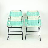 Ensemble de sièges d'extérieur du milieu du siècle, Tchécoslovaquie, années 1960