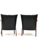 Early 1950s Danish Teak Easychairs