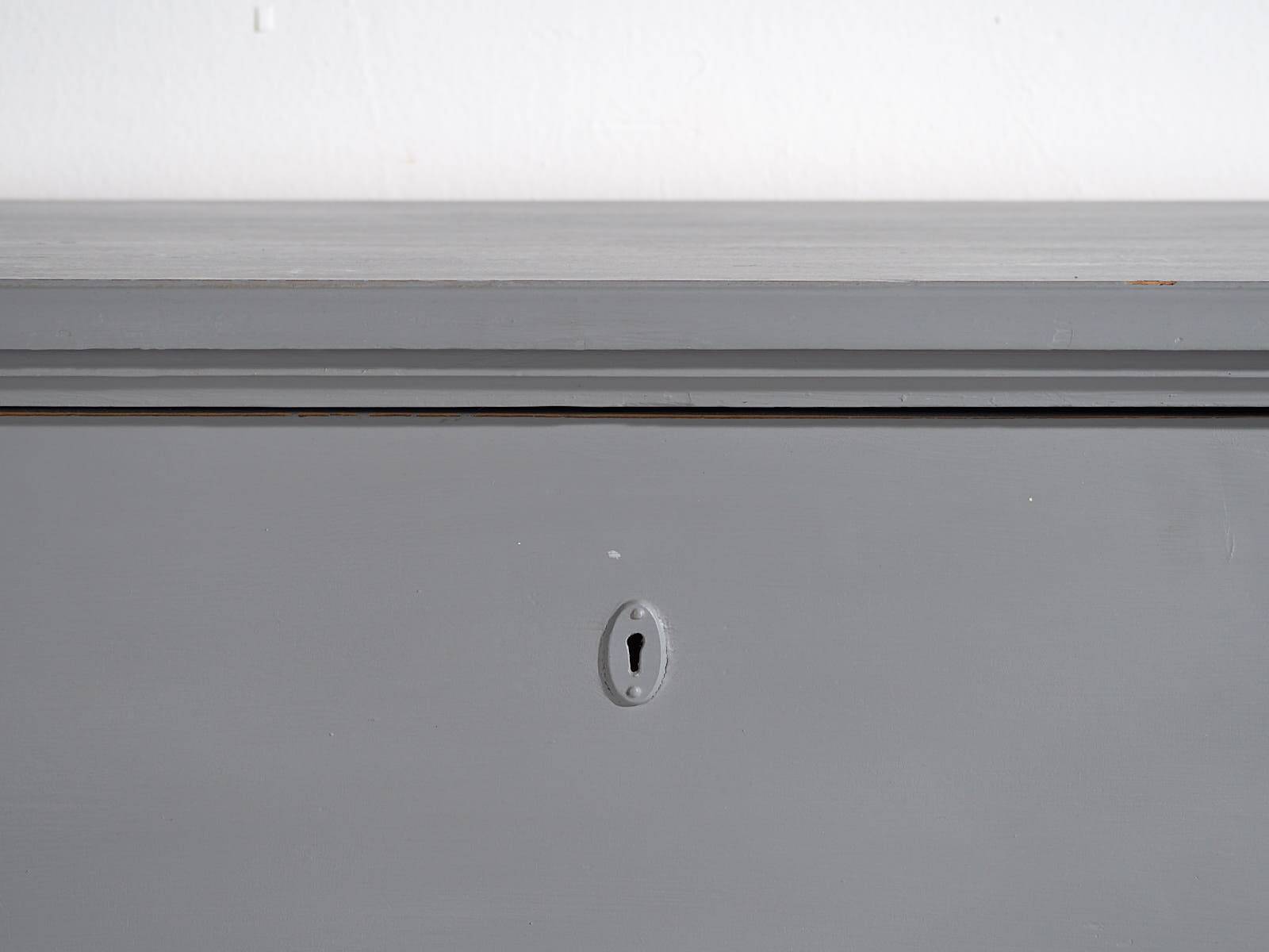 Antique grey chest of drawers (c.1920) #19