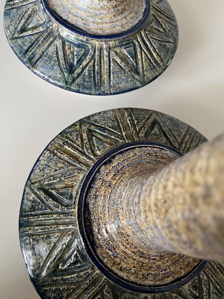 Pair table lamps by Jette Hellerøe for Axella, Denmark, 1970s, set of 2