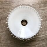 Vintage opaline suspension