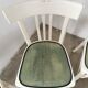 Set de 6 chaises bistrot blanches