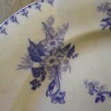 Sarreguemines earthenware dish