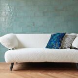 Vintage 60s canapé regarni