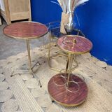 Vintage tripod bar table circa 1970