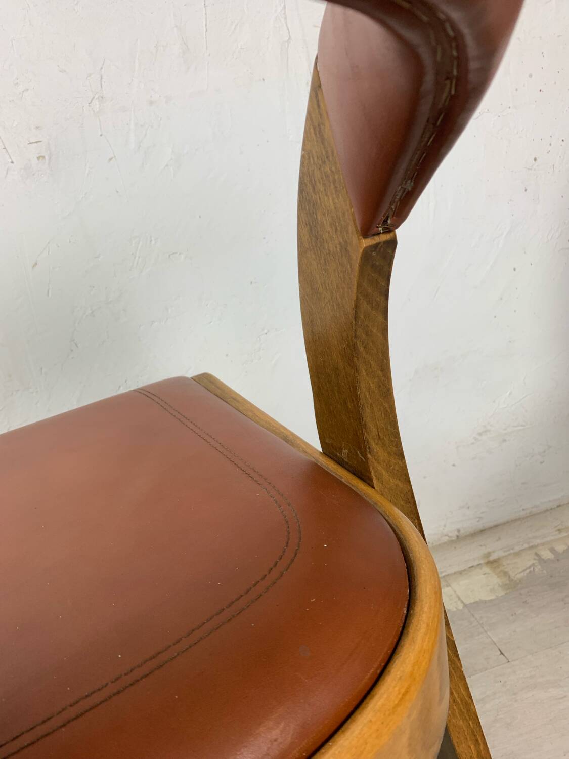 Pair of Baumann gondola chairs