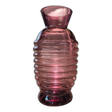 Art Deco style glass vase