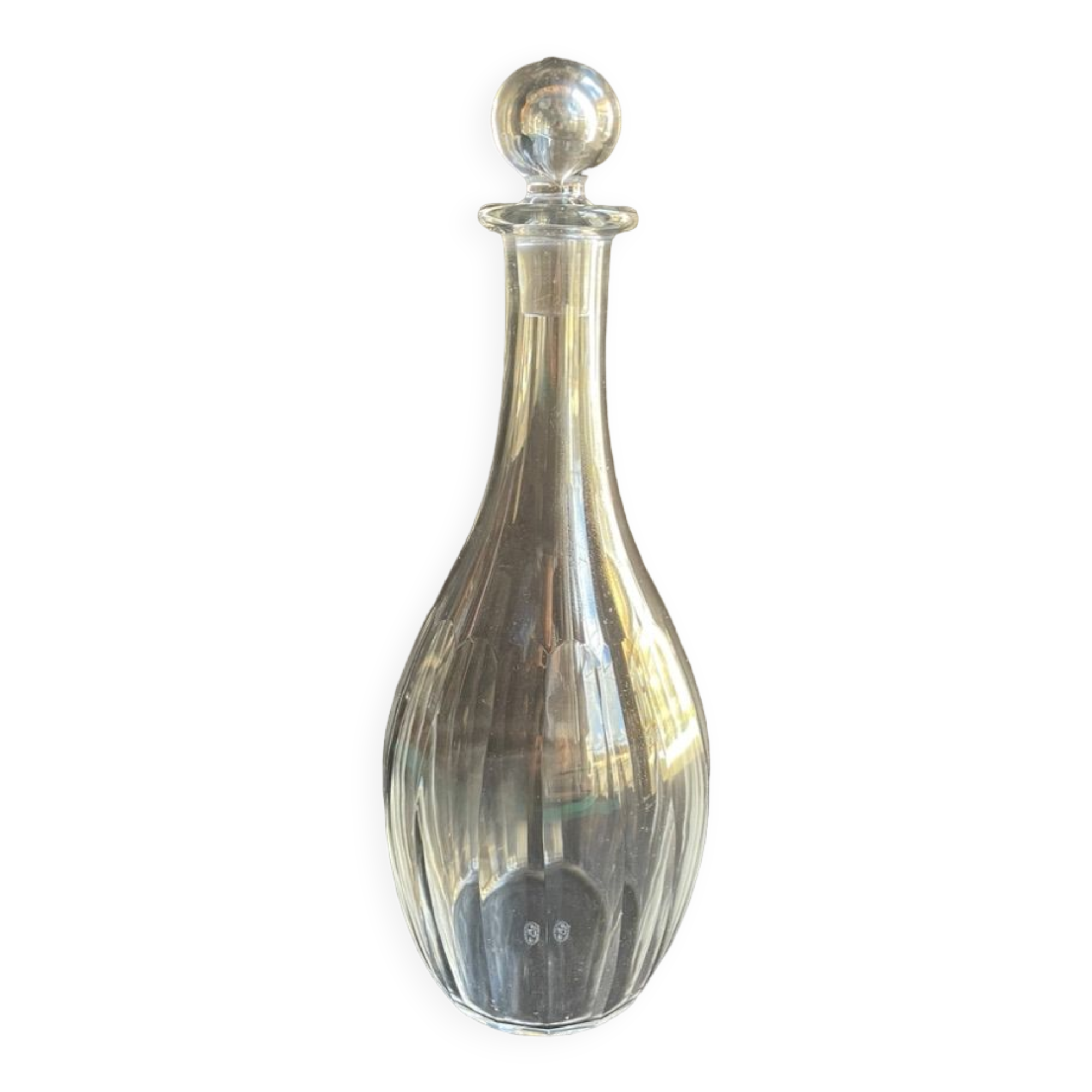 Baccarat decanter stamped XXth