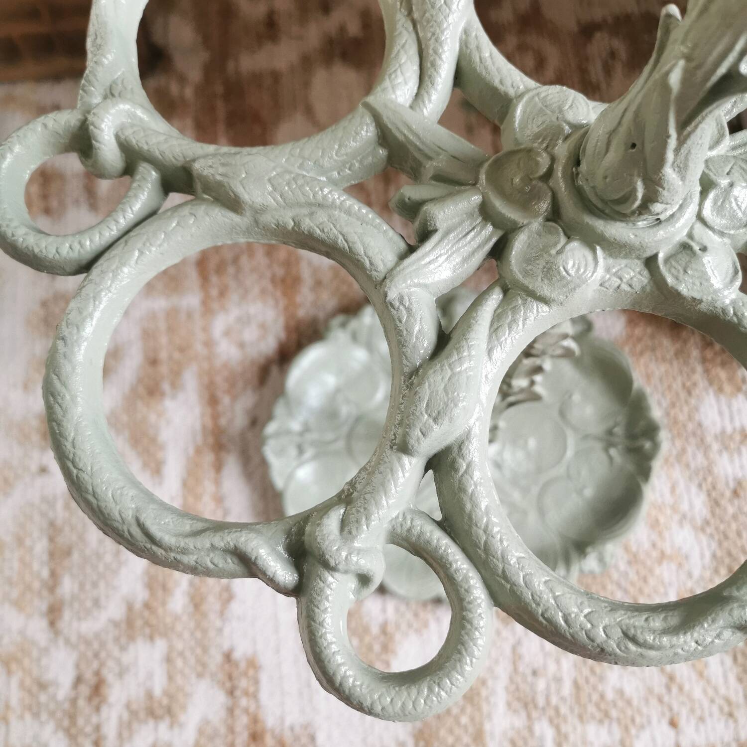 Porte parapluie en fonte, style Art Nouveau