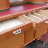 The 1950s wooden buffet