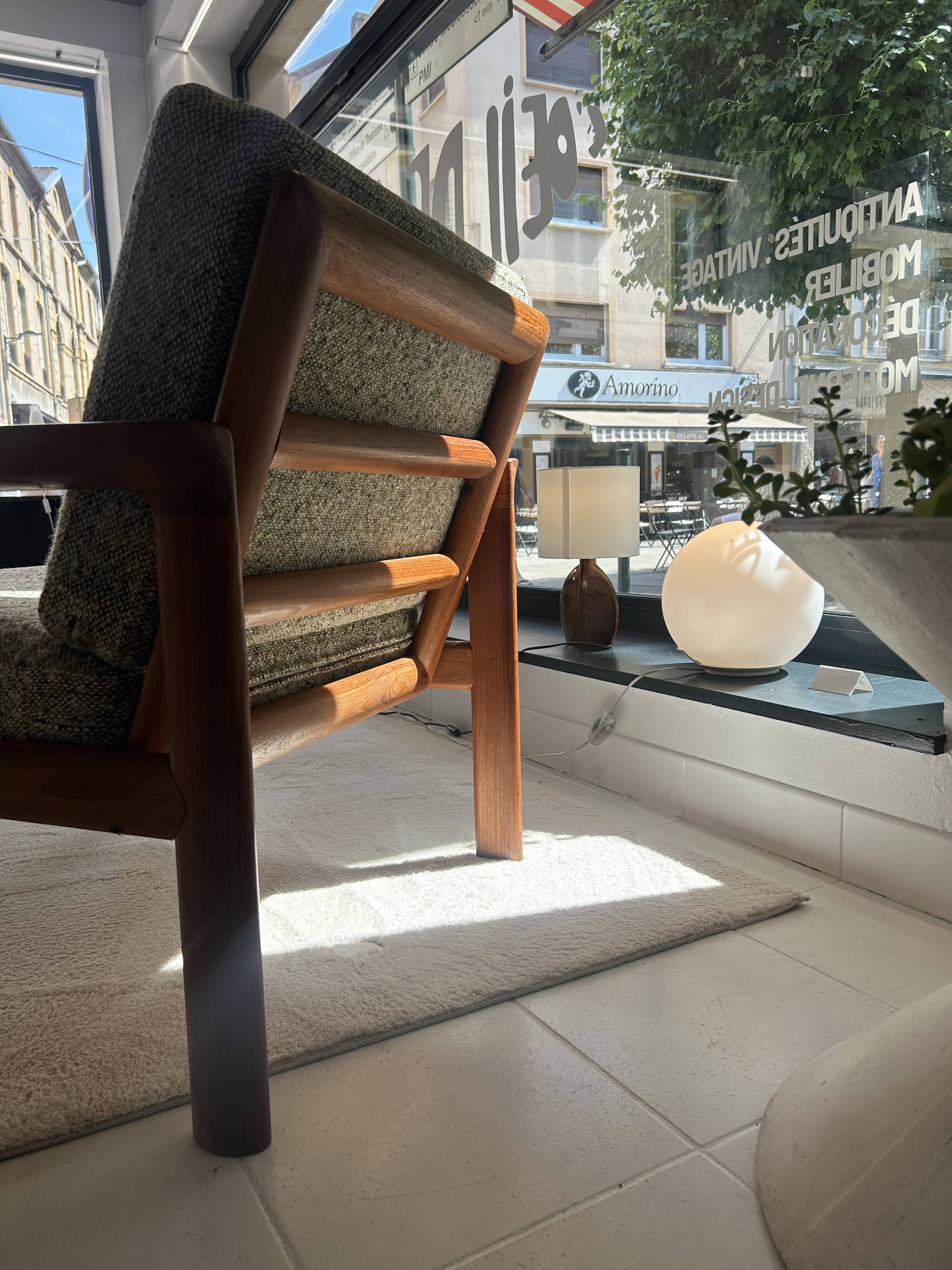 Fauteuils Danois en teck Sven Ellekaer 1960s