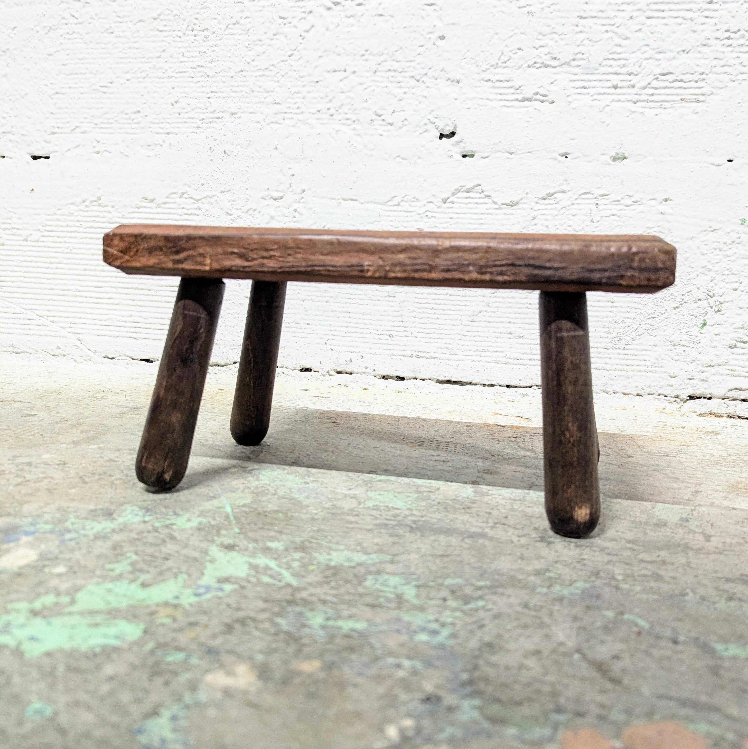 Wooden footrest