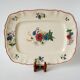 Large rectangular dish Digoin Sarreguemines model Agreste, 1960