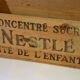Nestlé wooden old