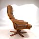 P. Schultz & Co. Denmark leather armchair, 1960