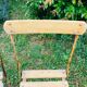Set of 4 folding garden chairs