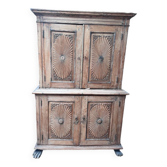 Large antique wardrobe from India