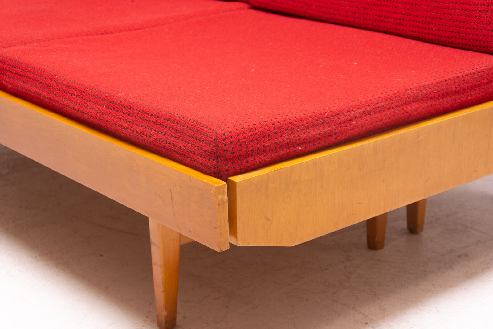 Canapé pliant du milieu du siècle, années 1960, Tchécoslovaquie