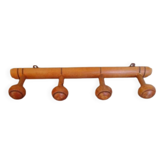 Porte-manteau ancien en bois