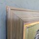 1959 Mid-Century Modern Swedish "Still Life With Lamp" Vintage Oil Painting, Framed