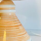 Geometric ceramic lamp by larec 80s