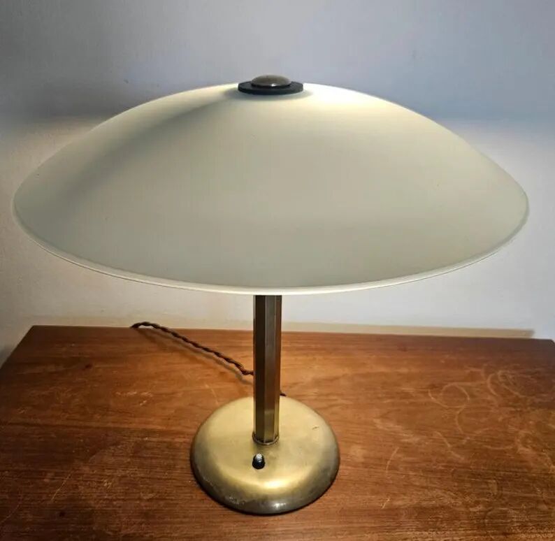 Extremely Rare Art Deco Table or Desk Lamp, Germany, 1930s