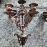 2 candelabras