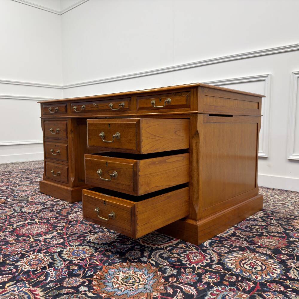 Classic English Globe Wernicke Desk