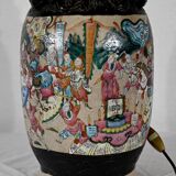 Porcelain lamp from Nanjing, China – Late nineteenth century