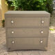 Wooden art deco chest of drawers