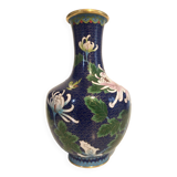 Vase Bleu Laiton