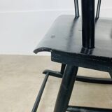 Scandinavian rocking chair in Tapiovaara style, 1960s