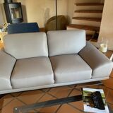 Roche et Bobois Evidence leather sofa