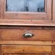 Buffet library showcase honey patina between sea and mountains