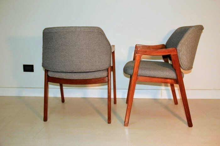 Chaises Ico Parisi pour Cassina 1950/60